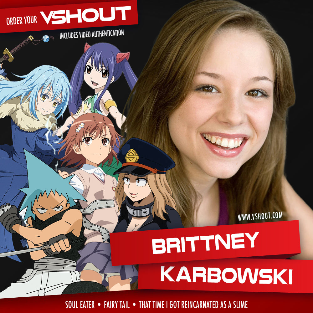CLOSED Brittney Karbowski Official vShout! Autograph Pre-Order