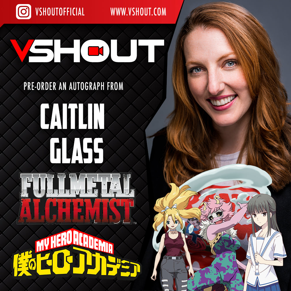 Closed Caitlin Glass Official vShout! Autograph Pre-Order