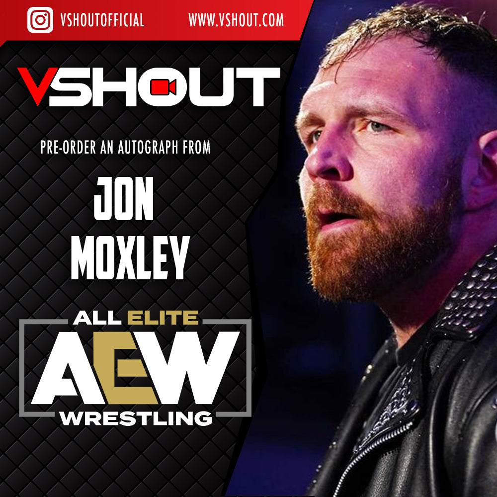 Closed Jon Moxley Official vShout! Autograph Pre-Order
