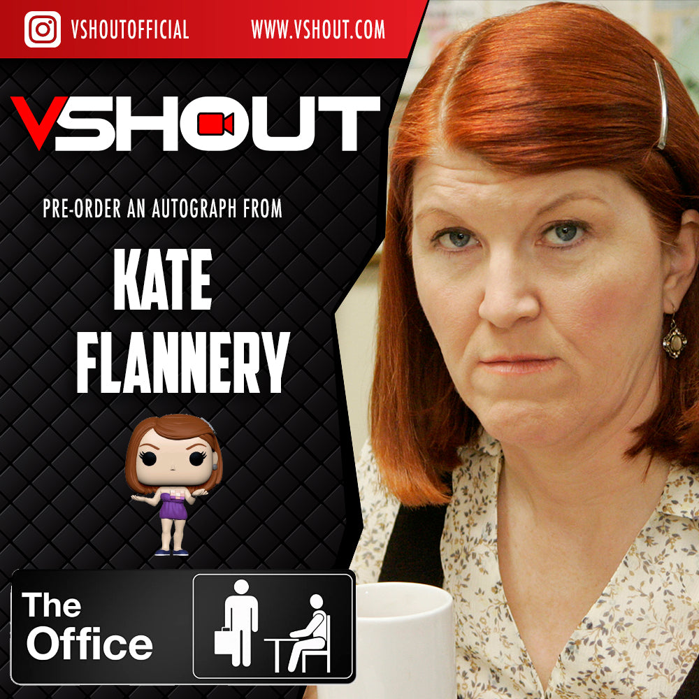 CLOSED Kate Flannery Official vShout! Autograph PreOrder