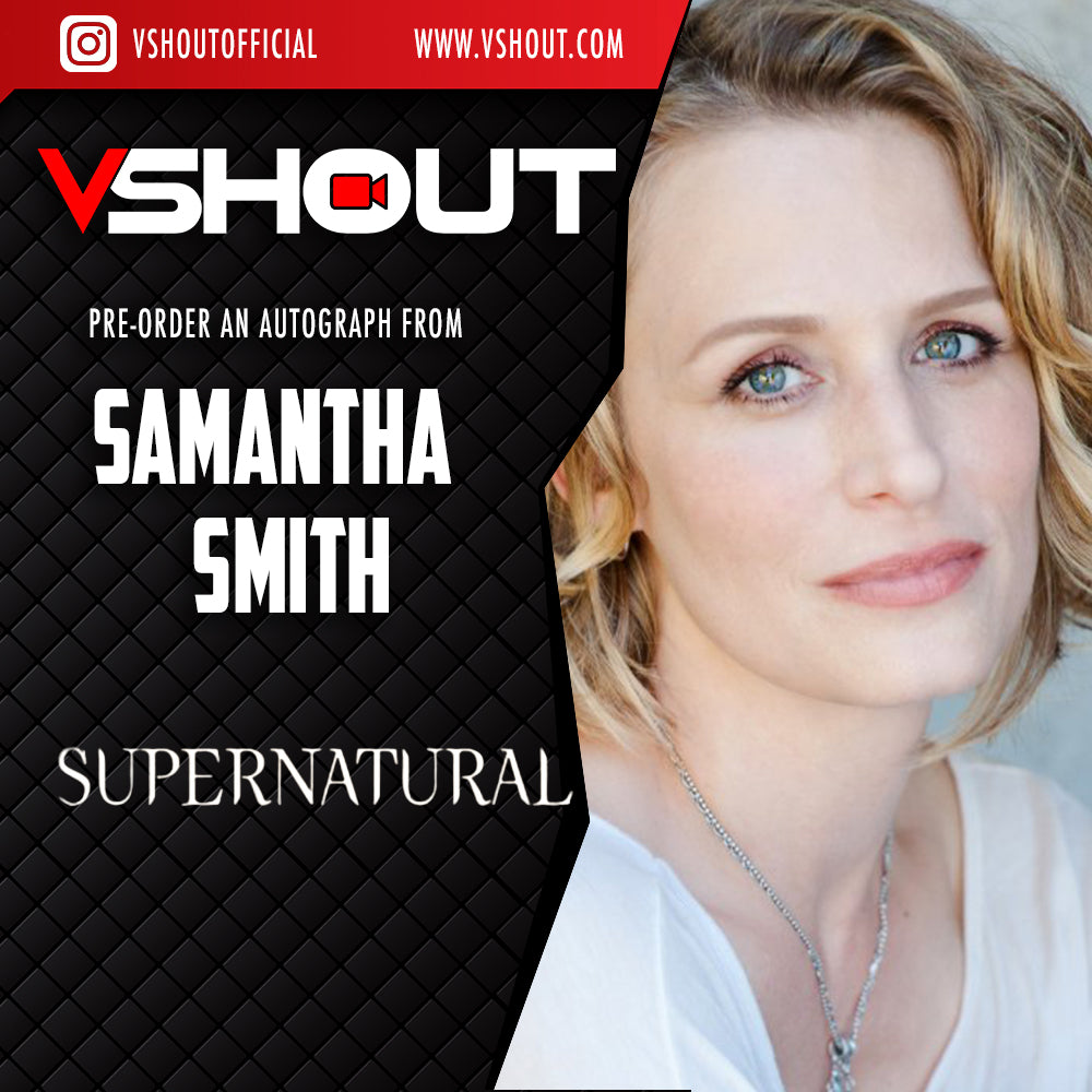 CLOSED Samantha Smith Official vShout! Autograph Pre-Order