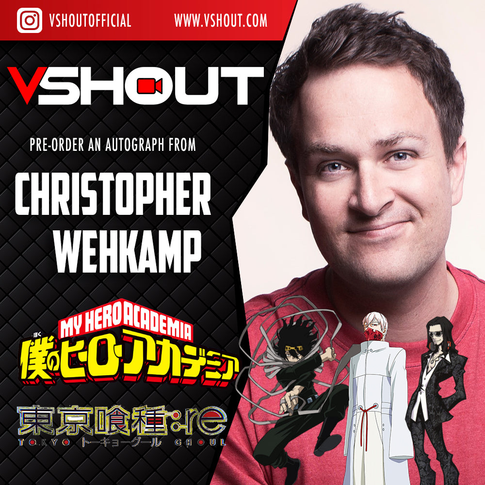 CLOSED Christopher Wehkamp Official vSHOUT! Autograph Pre-Order