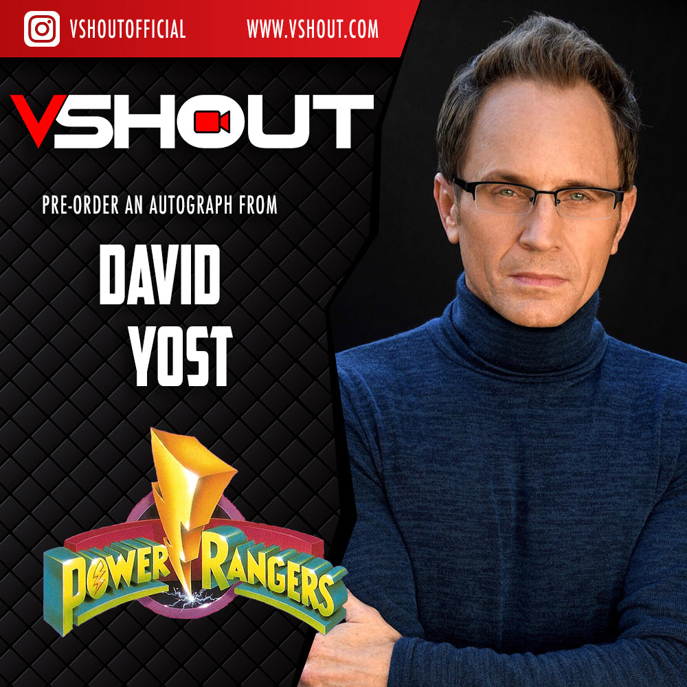 CLOSED David Yost Official vShout! Autograph Pre-Order