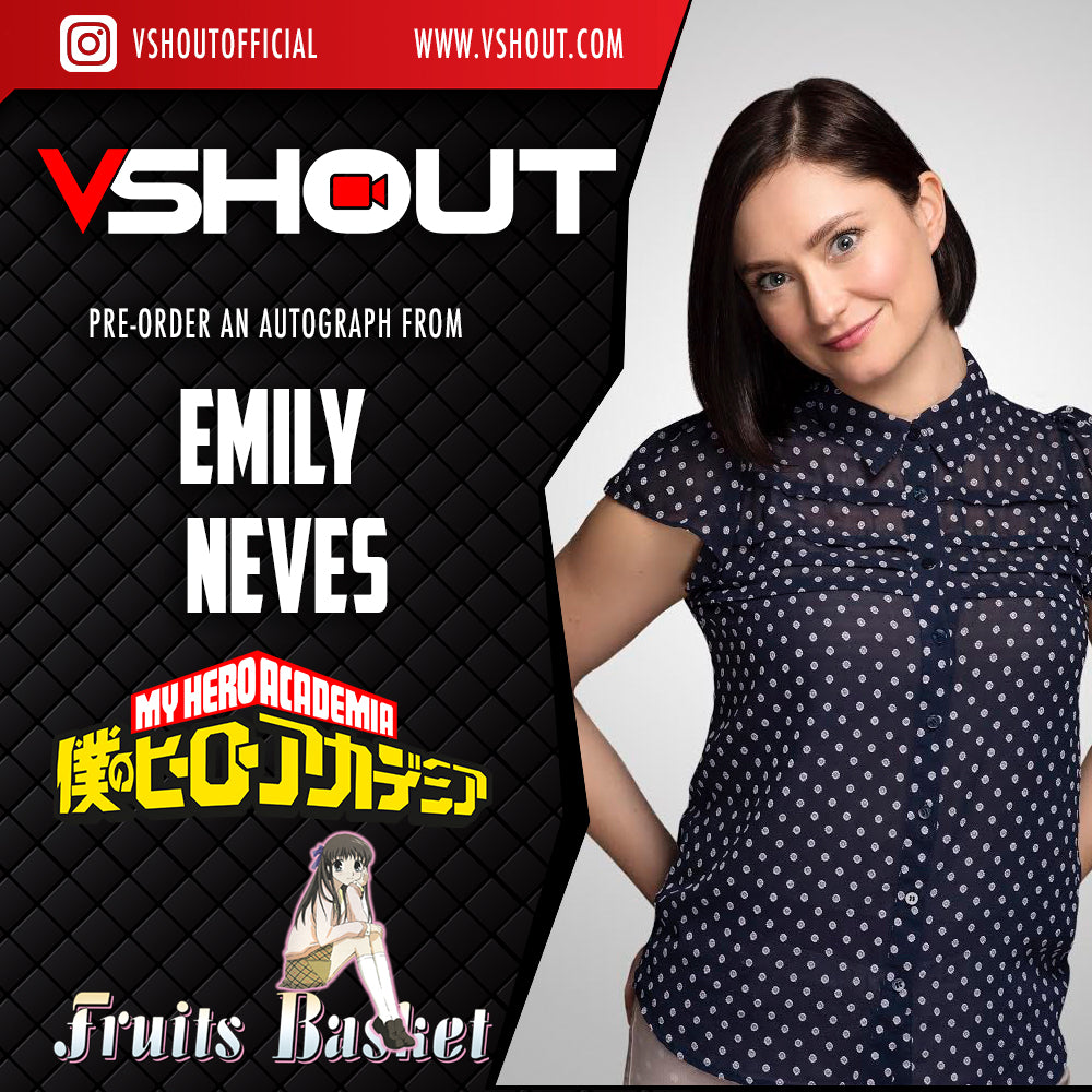 CLOSED Emily Neves Official vShout! Autograph Pre-Order