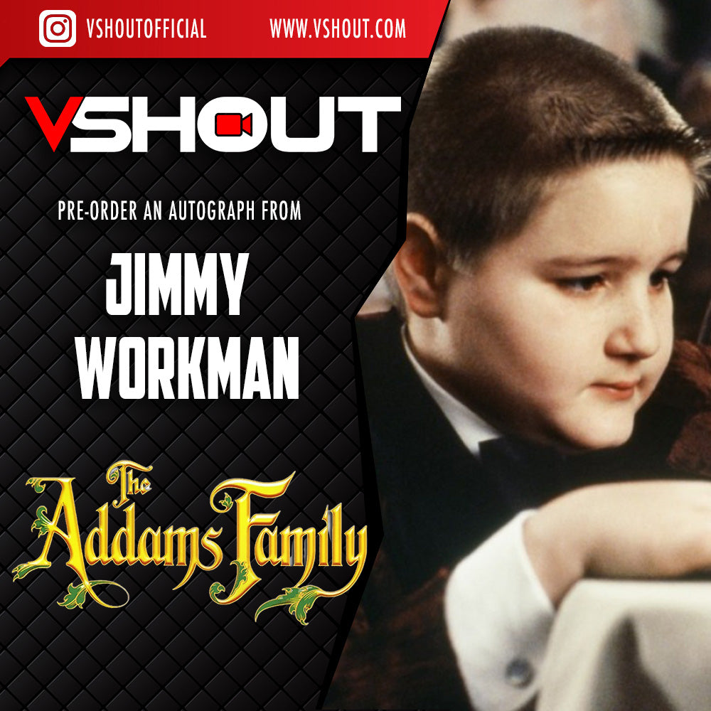 CLOSED Jimmy Workman Official vShout! Autograph Pre-Order